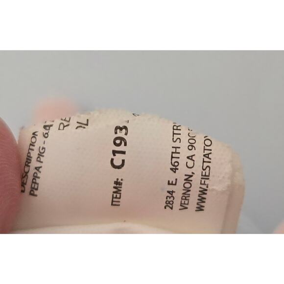 Fiesta Peppa Pig Character Plush Toy Stuffed Animal - Picture 9 of 9